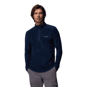Men's Columbia Klamath Range II 1/2 Zip Fleece - Navy