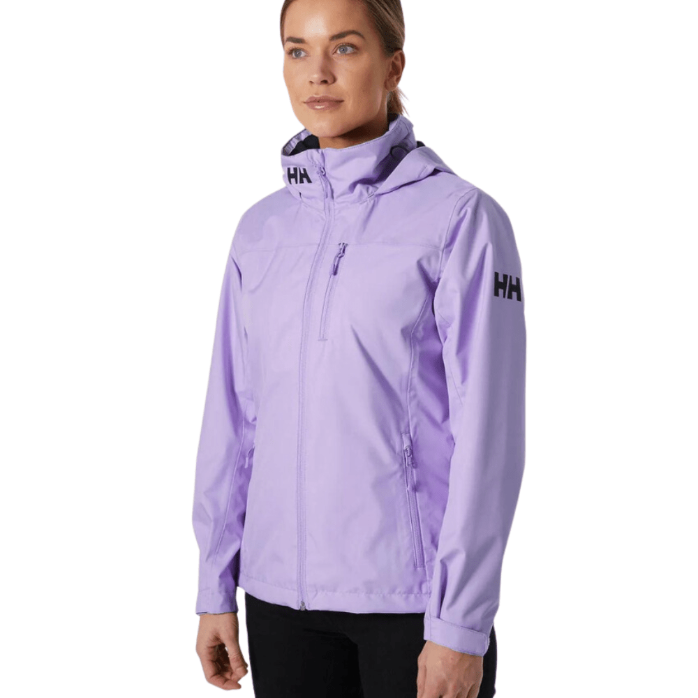 thumbnail image 2 of Helly Hansen Womens Crew Midlayer Waterproof Jacket - White - Outback Jacks Ireland 2 of 10