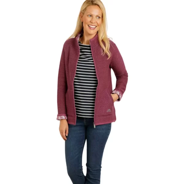 Weird Fish Sontee Full Zip Eco Macaroni Fleece
