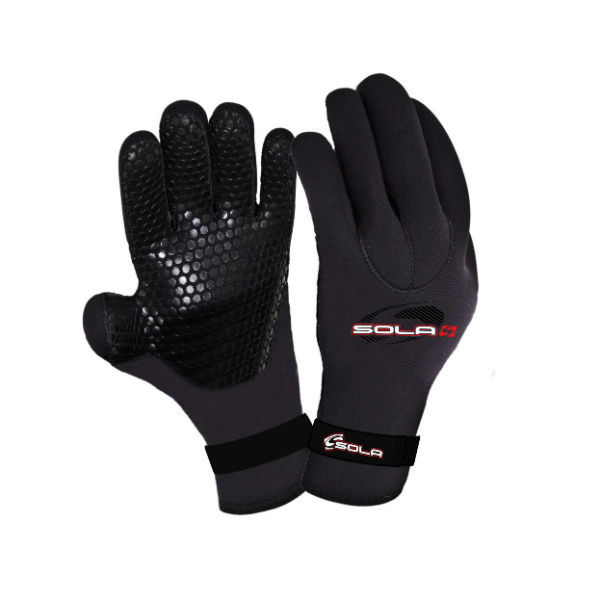 Sola 3mm Titanium Double Lined Gloves