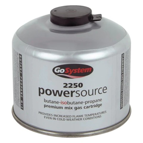 GoSystem 2250 Powersource Premium Mix Gas Cartridge 220g