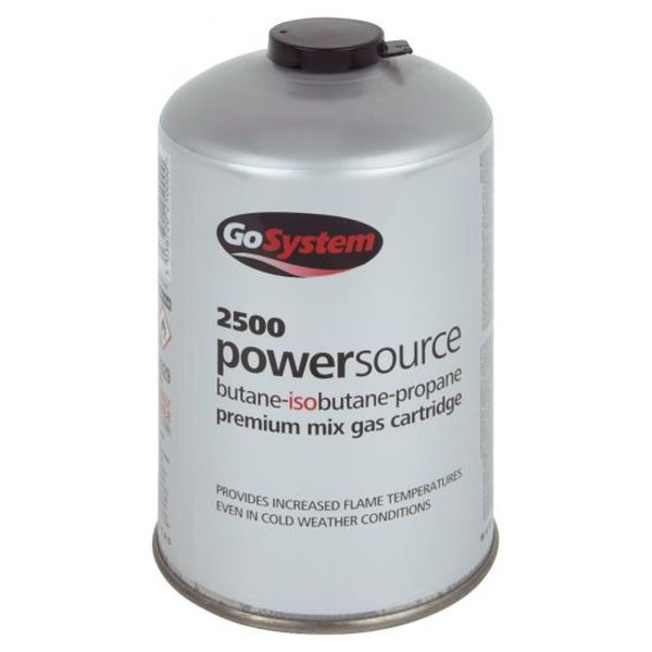 GoSystem 2500 Powersource Premium Mix Gas Cartridge 445g