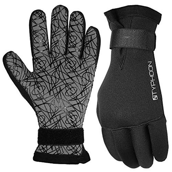 Typhoon 5mm Divers II Velcro Gloves