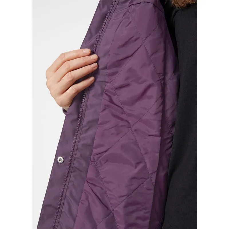 Women s Helly Hansen Long Belfast Winter Jacket Insulated Trailblazer