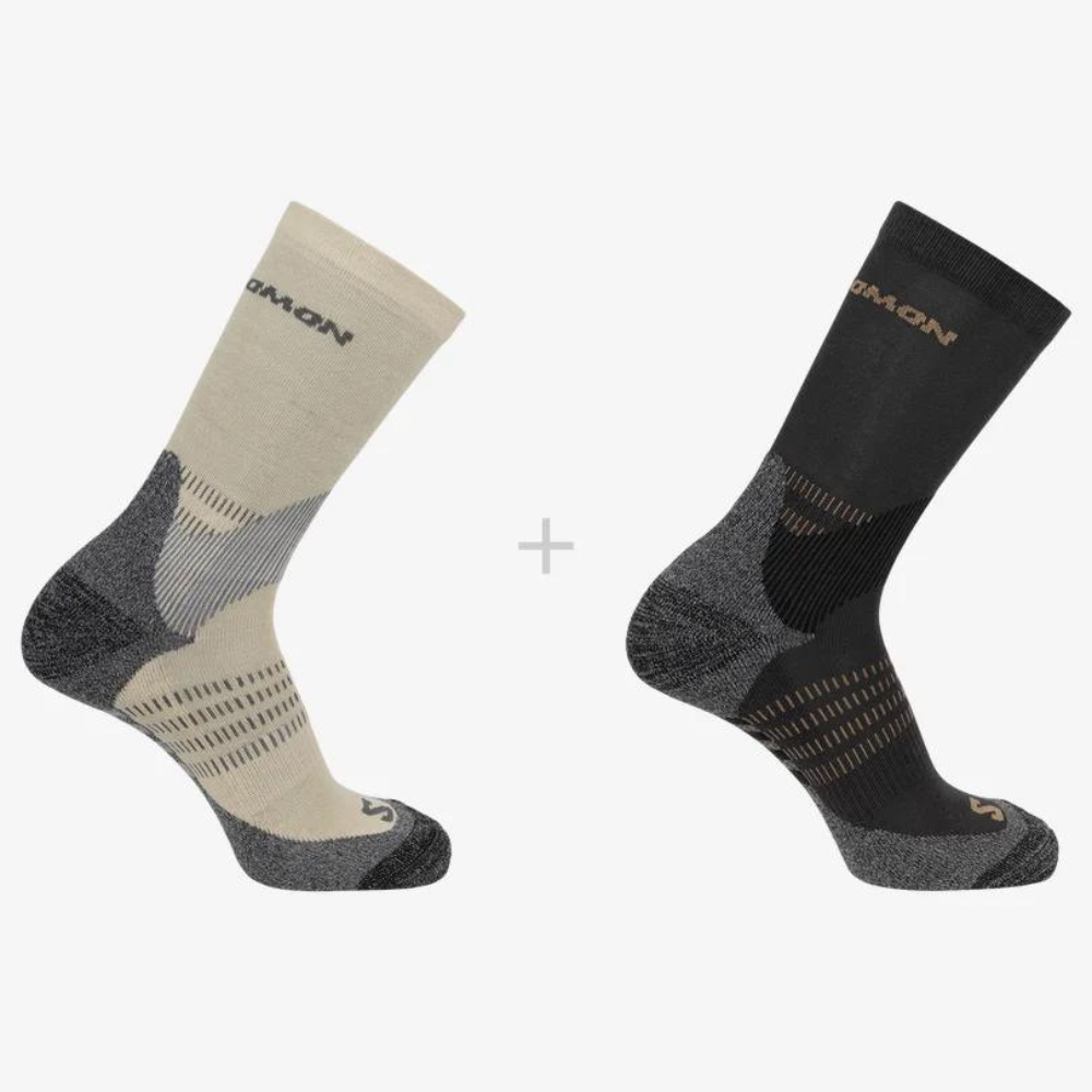 Women's Salomon X Ultra Access Crew Socks - 2 Pack