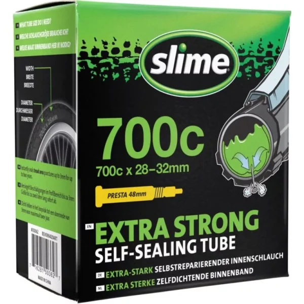 Slime Extra Strong Self-Sealing Tube 700c X 28-32mm Presta