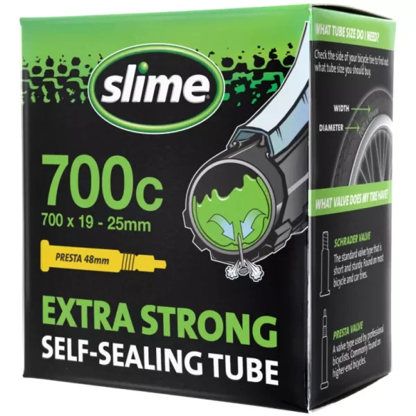 Slime Extra Strong Self-Sealing Tube 700c X 19-25mm Presta