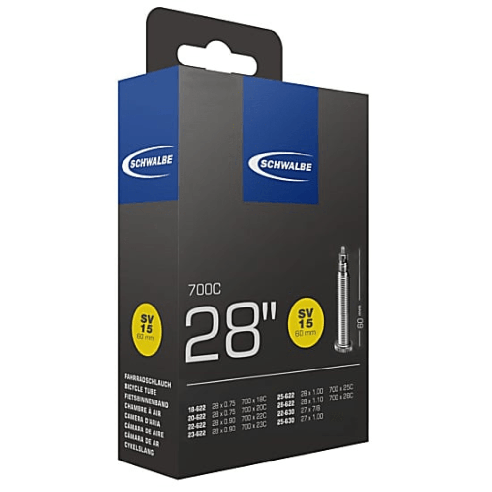 Schwalbe Presta Bike Inner Tube, 700x18-28C - SV15