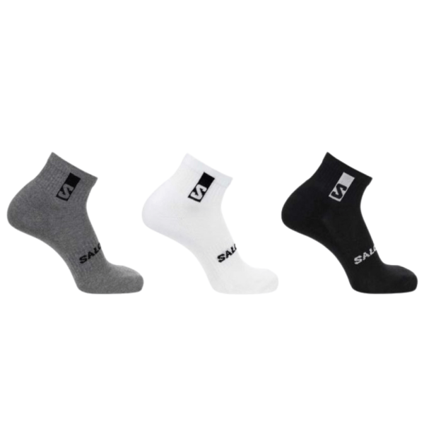 Unisex Salomon Everyday Ankle 3-Pack Socks