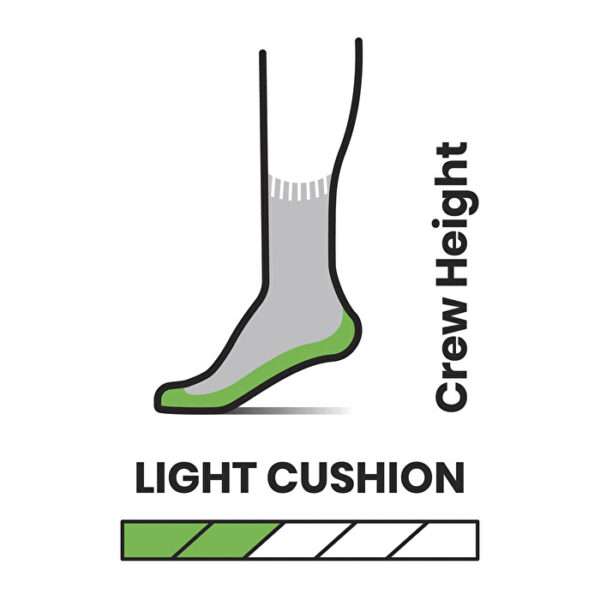 Women's Smartwool Hike Light Cushion Margarita Crew Socks