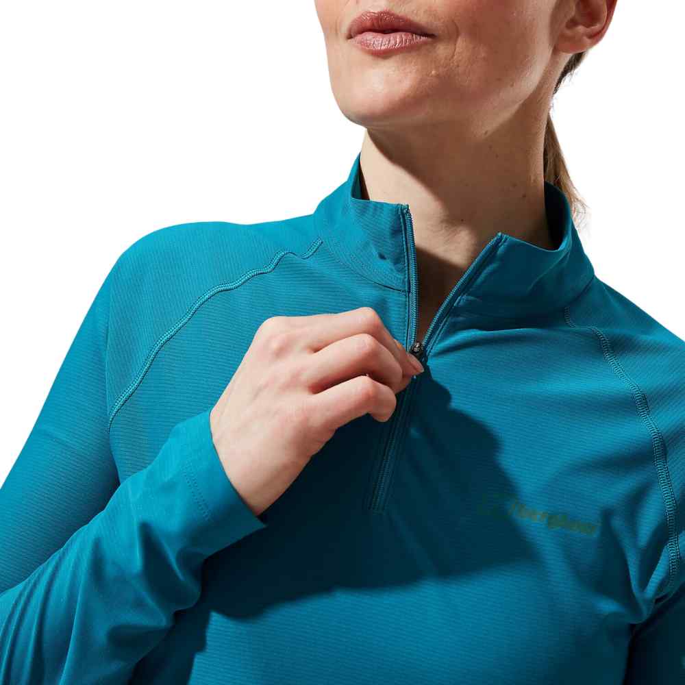 Berghaus 24 7 Long Sleeve Zip Base Layer TrailBlazers