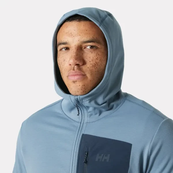 Helly Hansen Versatile Hooded Fleece Jacket - Washed Navy