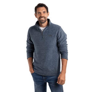 Men's Weird Fish Newark Fleece - Navy