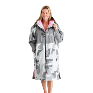 White Water Hard Shell Robe - Camo, Pink