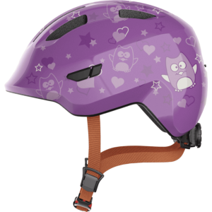 Abus Smiley 3.0 Kids Helmet - Purple Star