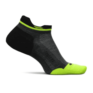 Feetures Elite Max Cushion No Show Socks - Midnight Neon