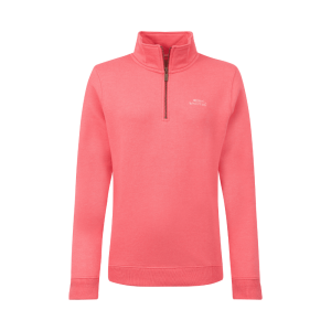 Women's Weird Fish Avery 1/4 Zip Sweatshirt - Flamingo