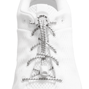 Original Lock Laces No-Tie Shoelaces - White