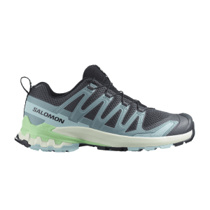 Women's Salomon XA Pro 3D V9 GTX Shoe - Turbulence/Iced Aqua/Patina Green