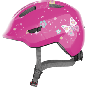 Abus Smiley 3.0 Kids Helmet - Pink Butterfly